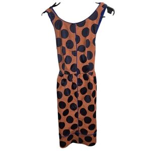 Maeve Rokin Polka Dot Sleeveless Dress